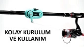 Valkyrie Yüksek Ses ve LED Işıklı Olta Kamış Balık Alarmı Kollu Hassas Rocker Alarm Kolay Kurulum - 5