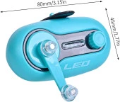 Valkyrie Yüksek Ses ve LED Işıklı Olta Kamış Balık Alarmı Kollu Hassas Rocker Alarm Kolay Kurulum - 7