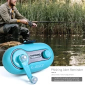 Valkyrie Yüksek Ses ve LED Işıklı Olta Kamış Balık Alarmı Kollu Hassas Rocker Alarm Kolay Kurulum - 8