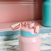 Yüksek Dereceli Sıcak Ve Soğuk Paslanmaz Çelik (STANLESS STEEL) Termos 1000 ml (1 LT) - 2