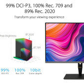 Asus ProArt PA32UCX-PK 32" 5ms 4K Pivot IPS Monitör 1200 NİT - 2