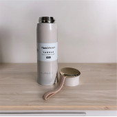 Classıc Stainless Steel Yandan Tutmalı 450 ml Sıcak/soğuk Günlük , Şık, Modern , Hediyelik Termos - 2