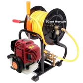 Gardenpro GP-900/4T Makaralı 4 Zamanlı İlaçlama Makinesi 50 Mt Hortum - 1