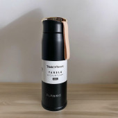 Classıc Stainless Steel Yandan Tutmalı 450 Mlsıcak/soğuk Günlük , Şık, Modern , Hediyelik Termos - 1