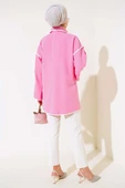 Bebe Yaka Ceket Pembe - 3