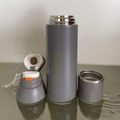 Yüksek Yalıtımlı Paslanmaz Çelik Bardaklı Sıcak/Soğuk 700 ML Termos - 4