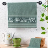 Schafer Home Himmel 2 li Kurulama Bezi 40x60 Cm-Yeşil - 1