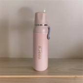 Yüksek Yalıtımlı Paslanmaz Çelik Bardaklı Sıcak/Soğuk 700 ML Termos - 1