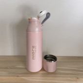 Yüksek Yalıtımlı Paslanmaz Çelik Bardaklı Sıcak/Soğuk 700 ML Termos - 2