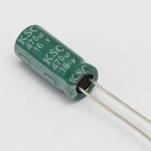 470 MF 16 V Kondansatör thumbnail 3