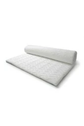 sleepnice Çift Kişilik Lastikli Aloe Vera Kumaş Yatak Pedi - 1