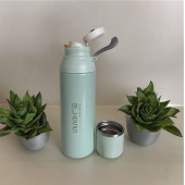 Yüksek Yalıtımlı Paslanmaz Çelik Bardaklı Sıcak/Soğuk 700 ML Termos - 2