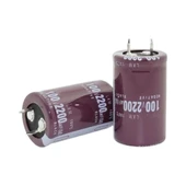 2200 MF 100 V Kondansatör thumbnail 3