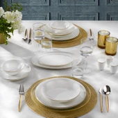 Schafer Chance Gold Yemek Takımı 56 Parça-Gold - 1