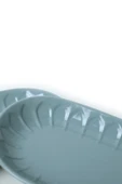 Keramika Yeşil Badem Kayık Tabak 25 Cm 2 Adet 326 thumbnail 6
