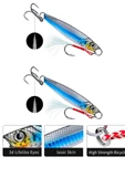 Jig Yem 2 Adet Rapala Lures Yapay Yem Suni yem 21Gr 7cm Lrf Spin Avı Yem Asist KancalıYem - 3