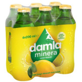 Damla Minera Limon Aromalı Maden Suyu 6 x 200 ML - 1