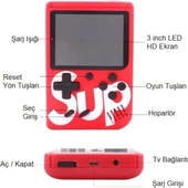 Cosmostech Sup Game Box Plus 400 Oyunlu Taşınabilir Mario Oyunlu Retro El Atarisi Siyah thumbnail 8