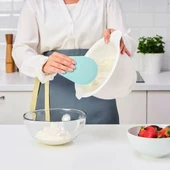 IKEA Lattbakad Hamur Pasta Krema Kazıyıcı Sıyırıcı - Açık Mavi thumbnail 2