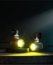 Nukrotech K10 2 Adet Takım Sis Farı 60W (Sarı / Beyaz / Çift Renk Modlu Kontrollü) - 3
