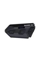 Nukrotech Nukro X2 Bluetooth Motosiklet İnterkom Seti - 2