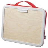 IKEA Mala Çocuk Çizim Boyama Çantası Kırmızı 35 X 27 Cm - 1