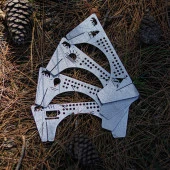 Kamp Ayısı® Çelebi™ Bushcraft Jel Yakıtlı Osmanlı Ocağı - 6