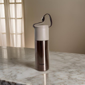 Stainless Steel Bardaklı Kayışlı 350 Ml Günlük , Şık, Modern , Hediyelik Termos . - 1