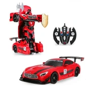 Rastar Robota Dönüşen Kumandalı Mersedes AMG GT3 - 3