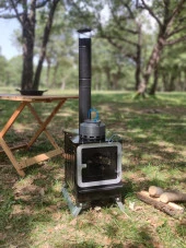 Kamp ve Çadır Sobası, Odun Sobası, Taşınabilir Soba - 1