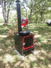 Kamp ve Çadır Sobası, Odun Sobası, Taşınabilir Soba - 1