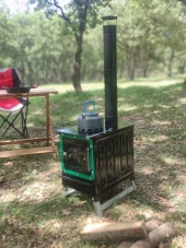 Kamp ve Çadır Sobası, Odun Sobası, Taşınabilir Soba - 2