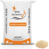 İpek Değirmen 5 KG Aşurelik Buğday Yarması Dövme Beyaz Buğday Aşlık - 1