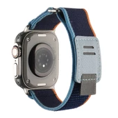 Gpack Apple Watch SE 44mm Kordon Hasır Naylon Örgü Strap Kayış KRD106 thumbnail 3