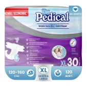 Dr.Pedical Tekstil Yüzeyli Hasta Bezi Extra Büyük Boy(XL) 30'lu 120 Adet - 1