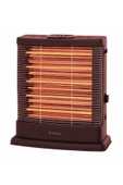 Maxi 2500w Elektrikli Soba Isıtıcı 5 Çubuklu Emniyetli Bordo - 1