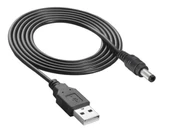 Navidata Usb To Dc 5.5X2.5mm Kalın USB Power Kablo Güç Çevirici Adaptör Kablosu 1.5M Usb Kablo - 5