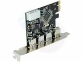 Navidata Nvd-Ex6 Pcie Express 4 Port Pcı Usb Hub 3.0 Usb Hub Pcı Express Usb Kart Çoklayıcı Çoğaltıcı - 6