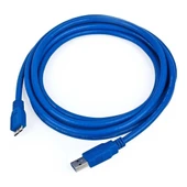 Navidata 1 metre USB 3.0 To Micro Usb-B Harici Harddisk kablo HDD Data Kablosu 1m usb 3.0 hdd kablo - 3