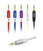 SUBZERO AX35 1M AUX KABLO 3.5MM 1 METRE SES KABLOSU-BEYAZ - 1