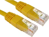 FLAXES Fnk-620s 20 Metre Cat6 Kablo Patch Network Kablo 20m Cat6 Sablo Sarı - 3