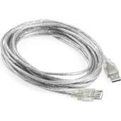 QPORT Q-UZ5 5M USB UZATMA KABLOSU FİLTRELİ 2.0 5 METRE USB UZATMA KABLO - 4