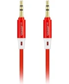 SUBZERO AX35 1M AUX KABLO 3.5MM 1 METRE SES KABLOSU-KIRMIZI - 3
