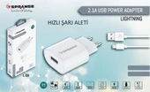 Sprange L-20 5v 2.1a 10.5w Iphone Lightning Şarj Aleti Takım Tüm Iphone Modelleriyle - 2