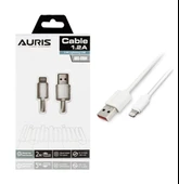 2 Metre İphone Apple Uyumlu Lightning To Usb Kablo Şarj Ve Data Kablosu 2m iphone kablo - 1