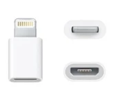 Micro Usb iOS Uyumlu iPhone Lightning Çevirici Micro İphone Dönüştürücü Adaptör - 5