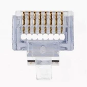 Q-J600Y CAT6 50 ADET EZ-RJ45 JACK YENi NESiL KONNEKTÖR - 3