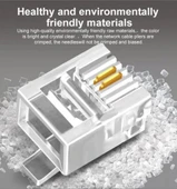 Rj11 Telefon Soketi RJ11 Konnektör 6p/2c 100 Adet RJ11 Jack - 1