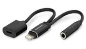 Subzero Lıghtnıng Iphone Şarj Ve Kulaklık Çevirici Adaptör 3.5mm Aux Girişi Ad55 - 3