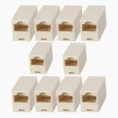 Hadron hd4062 100lü Adsl Cat5 Cat6 Rj45 Dişi dişi-RJ45 Birleştirici-İnternet kablo uzatma ara adaptör RJ45 Ara aparat 100 adet - 4